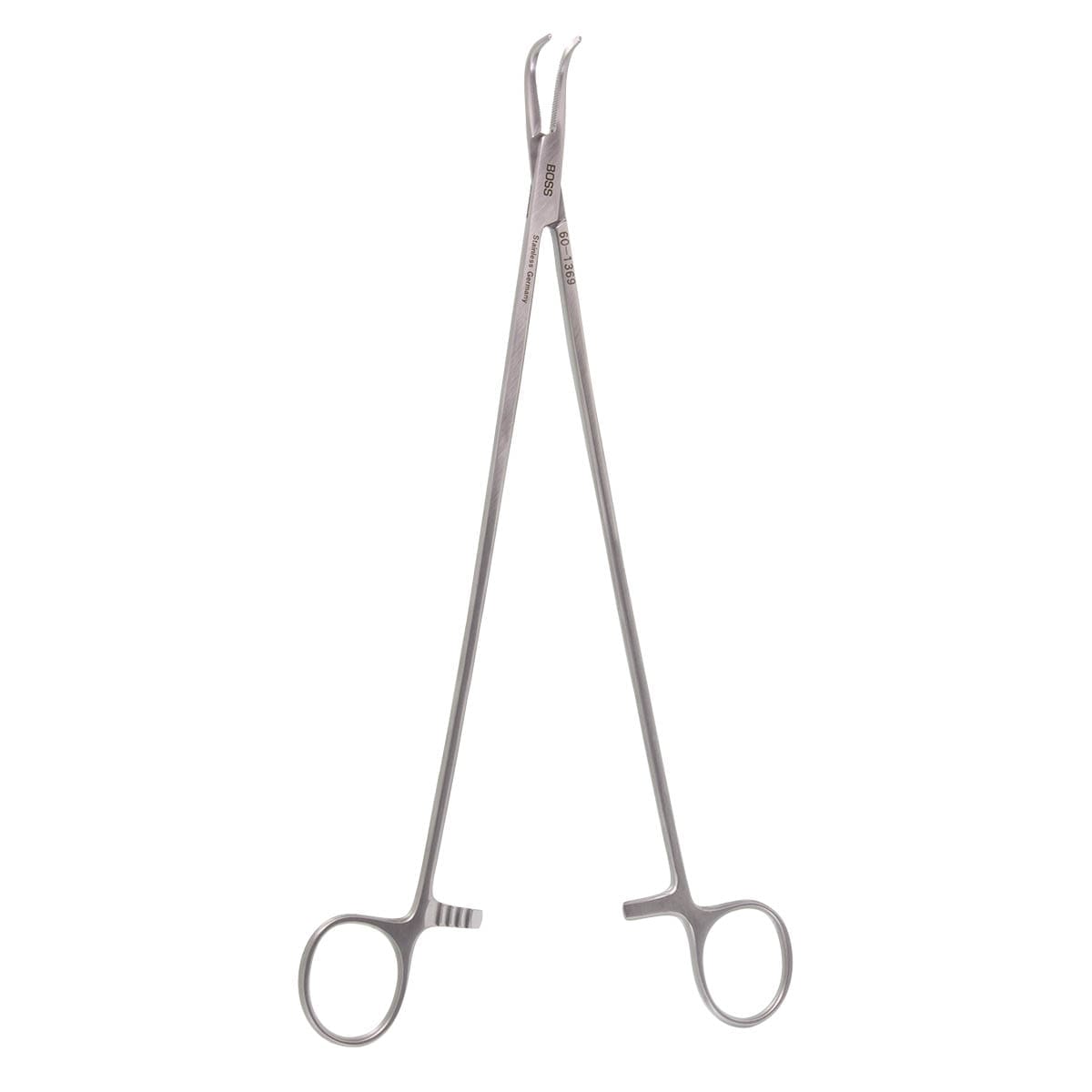 10 3/4" Meeker Forceps - jaws angled 90°