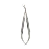 4 1/2" Castroviejo Micro Scissors - round handle 25°
