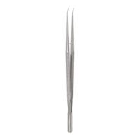 8 1/4" FineTouch Ring Tip Forceps - curved