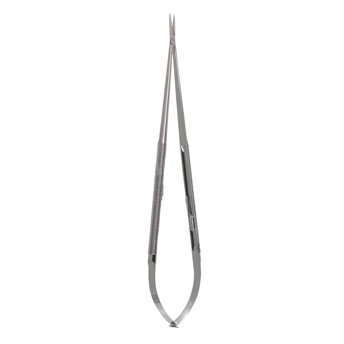9 1/4" FineTouch Micro Needle Holder - straight lock long knurl
