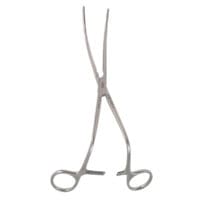 9" Deep Aortic Clamp - atraumatic jaws