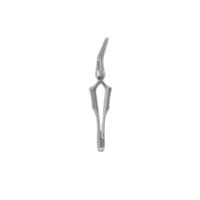 Diethrich Micro Coronary Bulldog Clamp - 12mm angled jaw