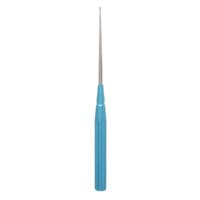 13 3/4" Color Lumbar Curette - turquoise 3-0 straight