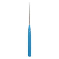 Color Lumbar Curette Angled - 3-0 Turquoise