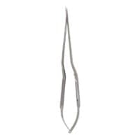 Micro Scissors - round handle 10.5cm shaft curved blades