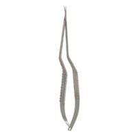 Micro Bay Scissors - serrated blunt curved up
