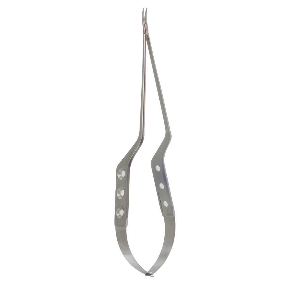 9" Yasargil Micro Needle Holder - Bayonet curved