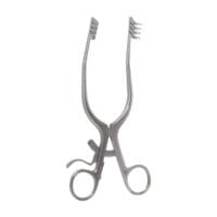 Adson Cerebellum Retractor, 7 1/2" angled, Shrp