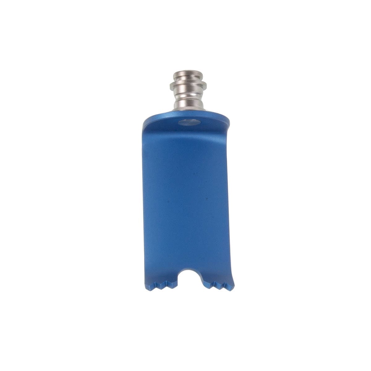 Image-Line Notched Medial Retractor Blade - 23x35mm blue