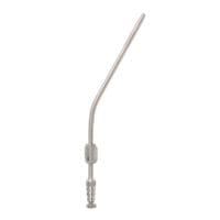 Raindrop Suction Tube - 12fr tapered angled W/L 4"