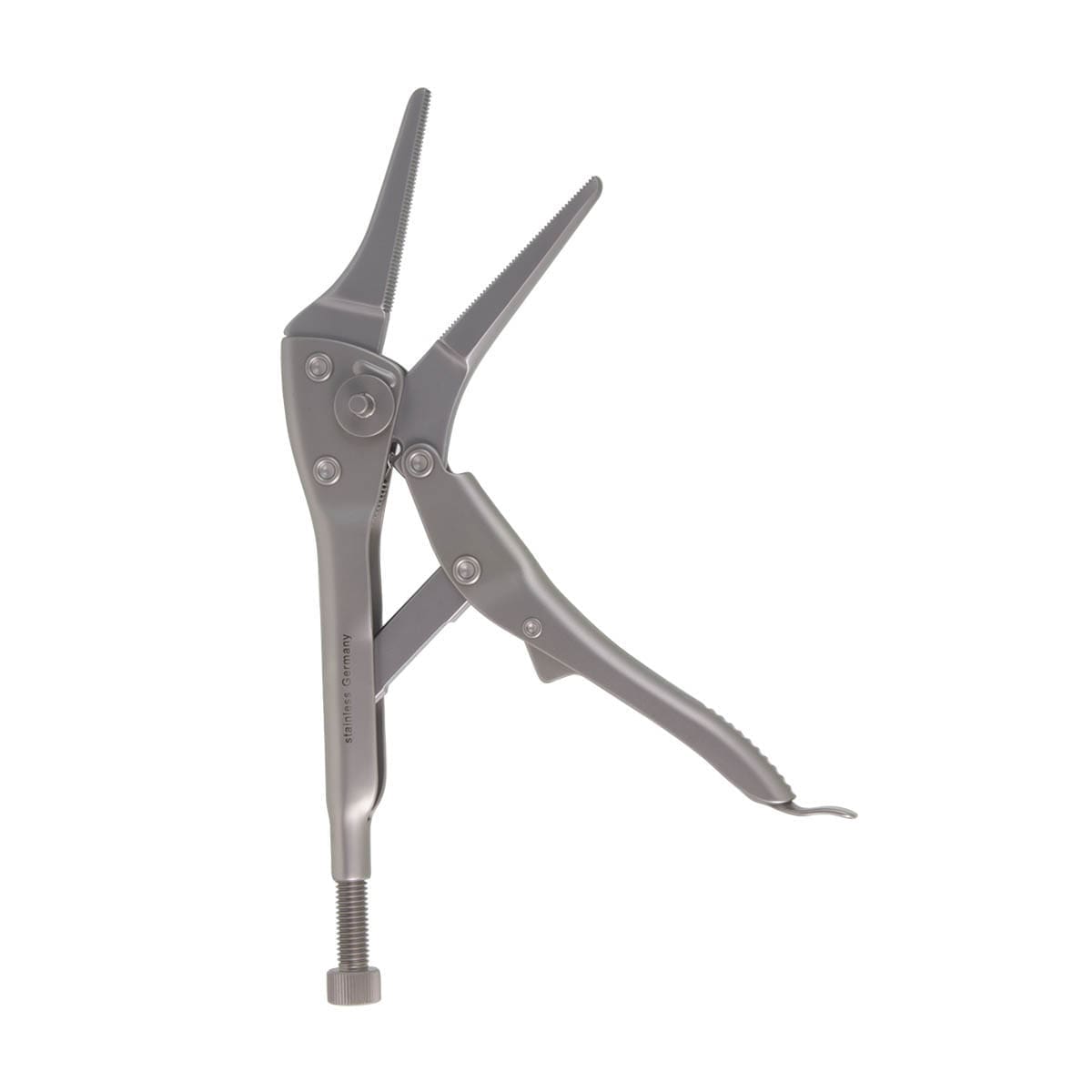 8-1/2" Medium Needle Nose Locking Plier - Extraction Hammer Mod.