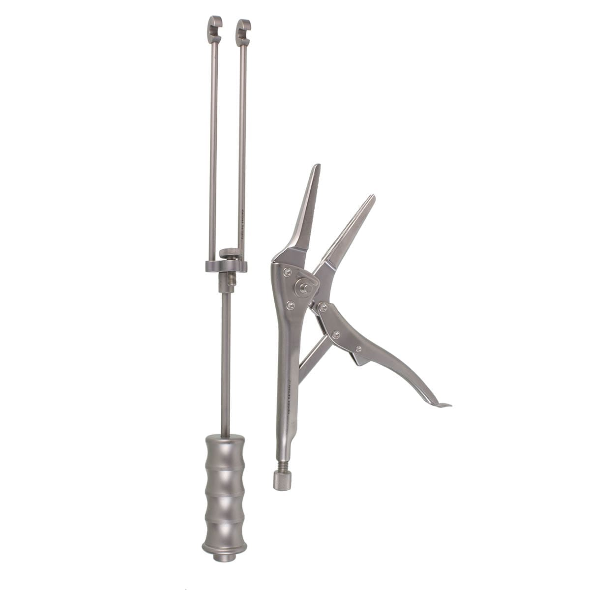 12" Locking Pliers w/ slaphammer - needle nose