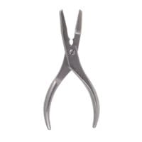6 1/2" Pliers - 3.5mm tip Flat Nose