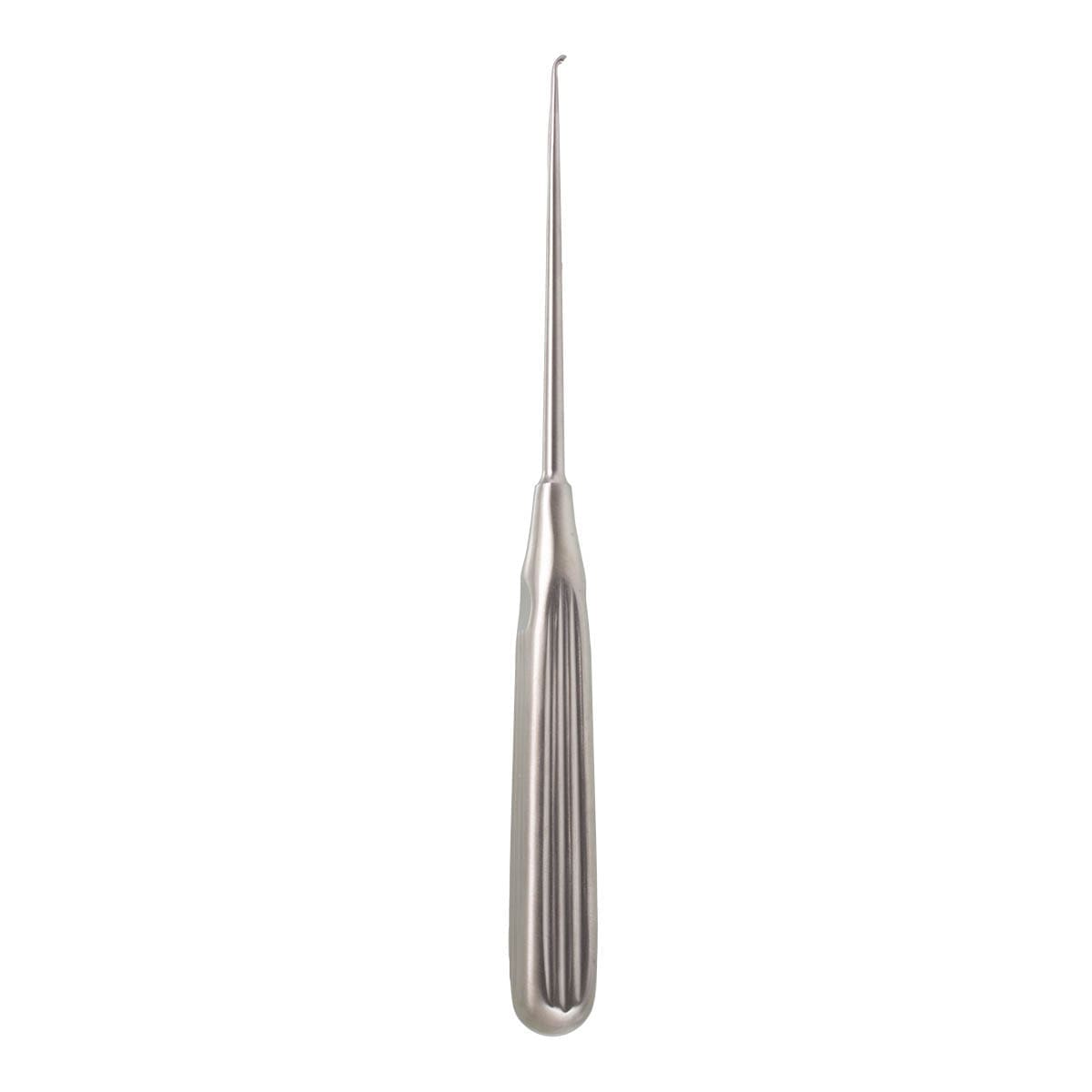 Lempert Endaural Curette, size 6/0, 8" Angled