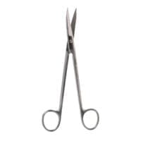 6 3/4" Rhytidectomy Scissors - curved