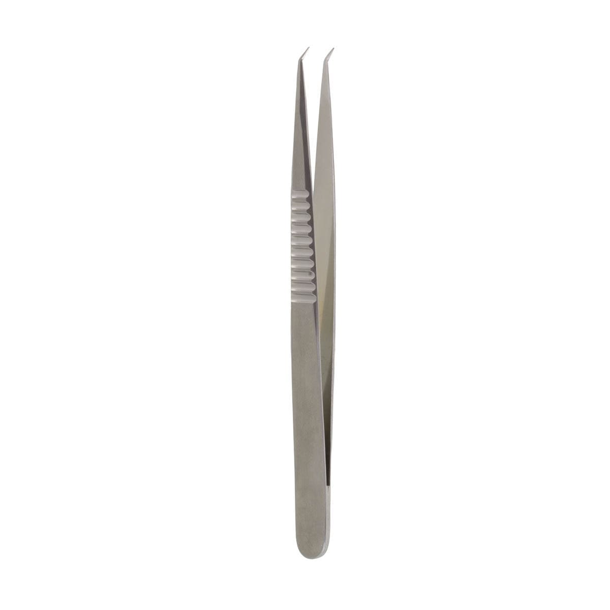 Micro Jeweler Forceps - .3mm tips angled 40° 9mm handle 5 1/4"