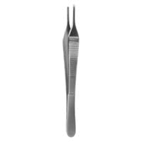 6" Adson Dressing Forceps - standard serrated jaws