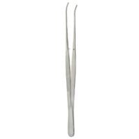8" Brophy Forceps - curved delicate serr