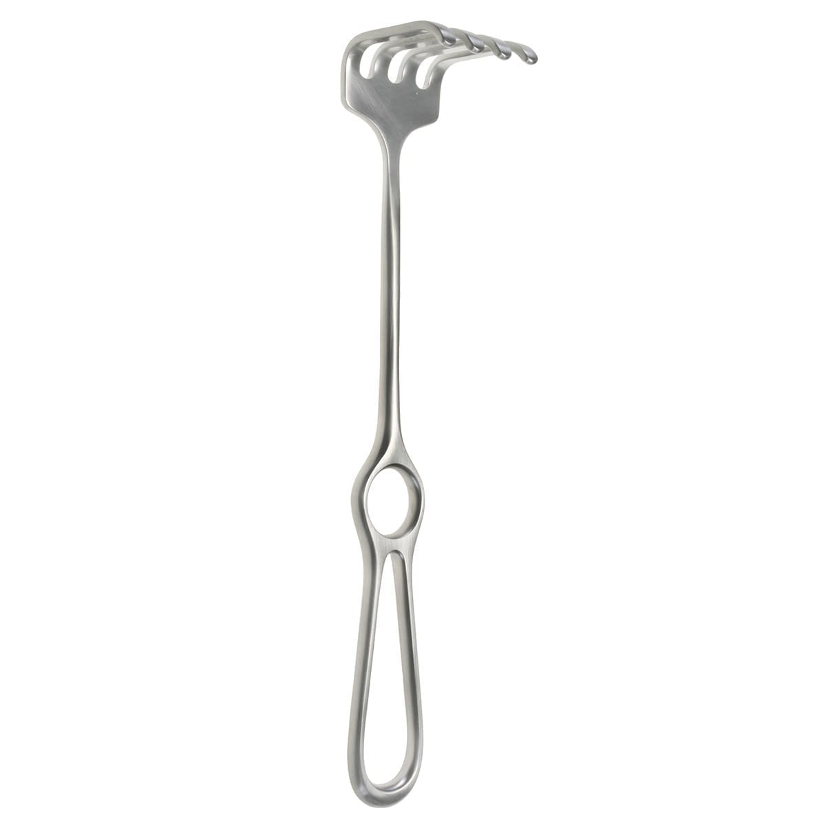 Israel Retractor - 4 prong blunt 1 5/8" wide x1 5/8" deep