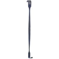 Senn Retractor - double end blunt prongs titanium