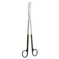 11" Mayo Scissors - curved beveled Shark Edge