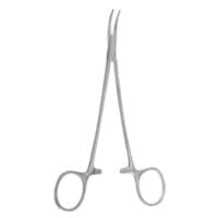 6 1/4" Mosquito Forceps - curved serrated jaw