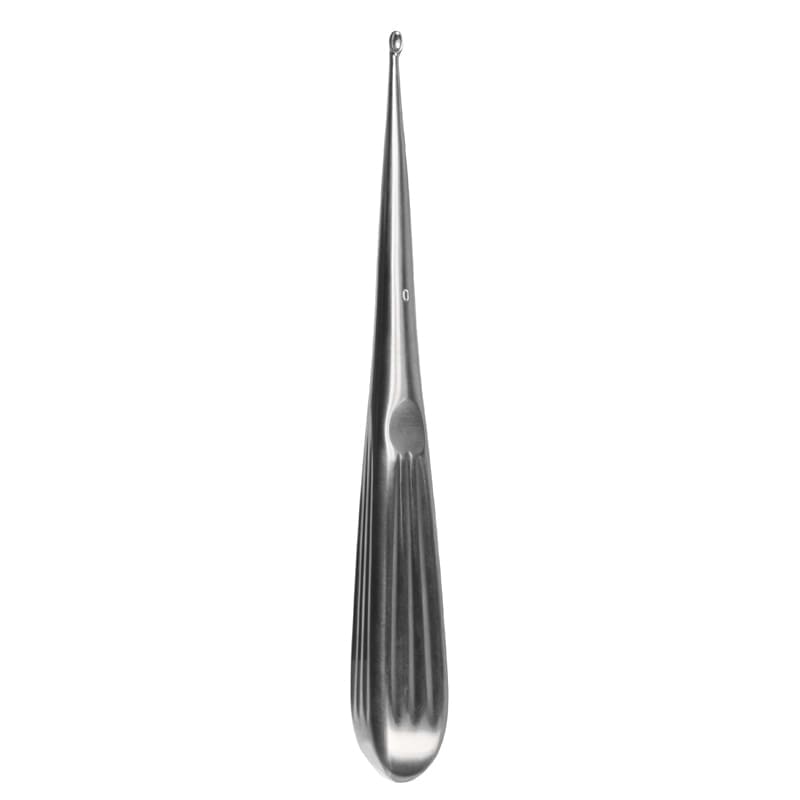 Bruns Curette - 6 3/4" angled size 0