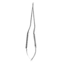 Micro Scissors - round handle 8.5cm shaft curved blades