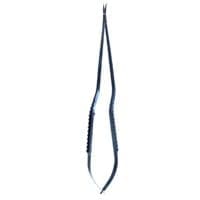 8 3/4" Yasargil Micro Scissors -titanium curved micro blades