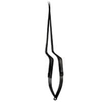 7 1/4" Jacobson Micro Scissors - reg blades panther coated curved