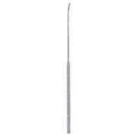7 1/4" Yasargil Micro Raspatory - straight handle strong curved round