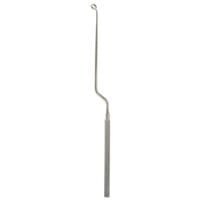 8 1/4" Nicola Curette, bay. - 6.5mm malleable, angled up