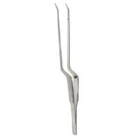 Jacobson Bayonet Forceps - Angled Tips - 7.25"