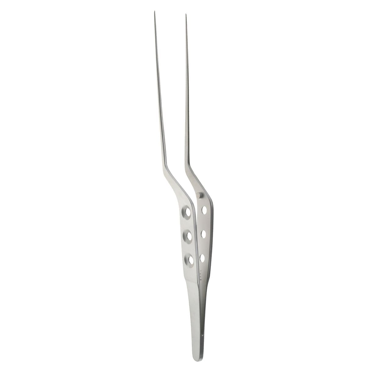 Yasargil Bayonet Forceps - 0.6mm Tips 8"