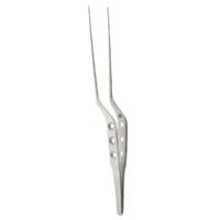 Yasargil Bayonet Forceps - 0.6mm Tips 8.75"