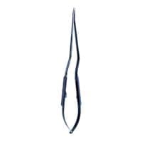 8.75" Titanium Micro Needle Holder - Bayonet curved locking