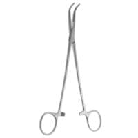 7 1/2" Lahey Forceps - full curve jaw longitud serr