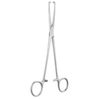 7 1/2" Allis Tissue Forceps - 5x6 teeth