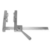 Ankeney Sternal Retractor. - child fixed swivel blades