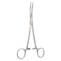 8" Crafoord Artery Forceps - delicate curved