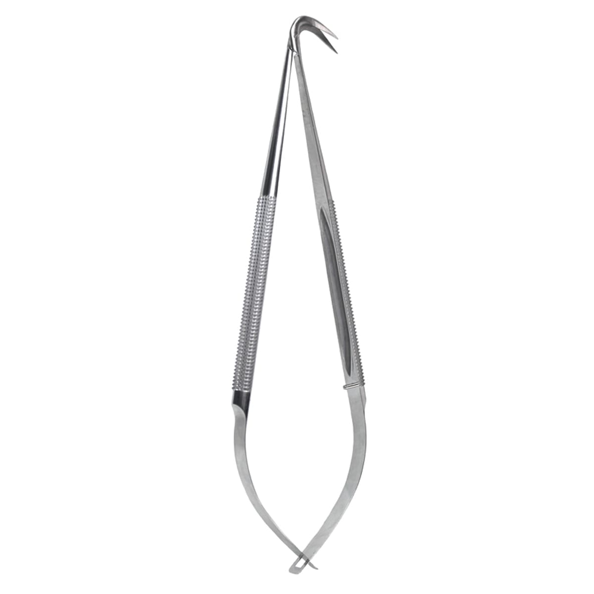 7" BOSS Microvascular Spring Handle Scissors - 120°