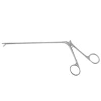 Valve Scissors - one blade serrated shaft 7"