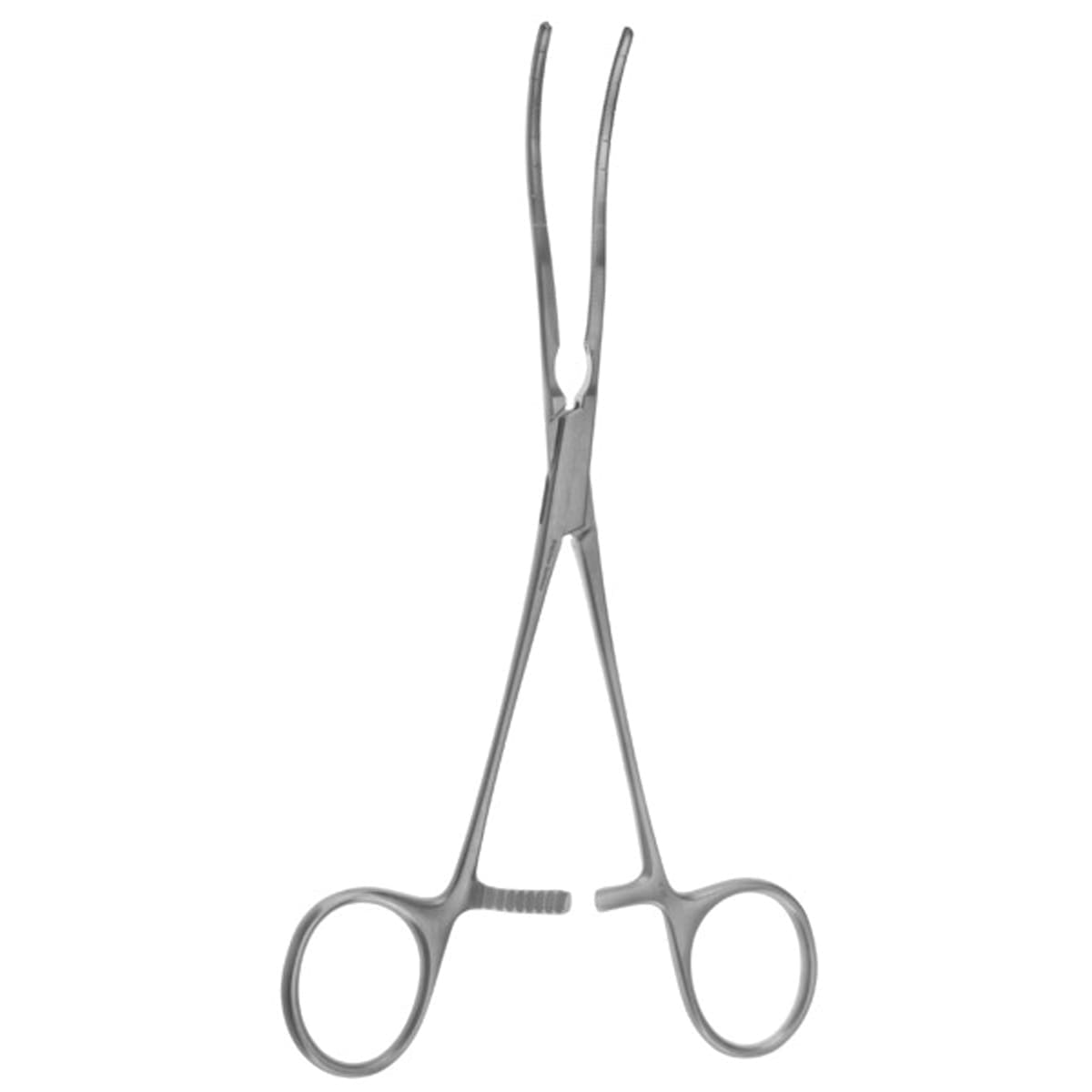 6 3/4" Cooley Coarctation Clamp - straight shaft spoon jaw