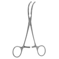 6" Debakey Peripheral Vascular Clamp - curved jaws