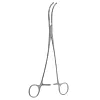 9" Debakey Bahnson Clamp - acutely curved 75° curve