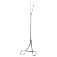 13" VATS Node Grasping Forceps - 5mm Shaft 11mm Oblong Jaws