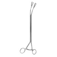 13-1/2" VATS Duval Forceps - 10mm Shaft, 25mm Triangular Jaws
