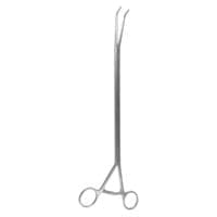 13-1/2" VATS Debakey Forceps - 10mm Shaft Right Angle Jaws