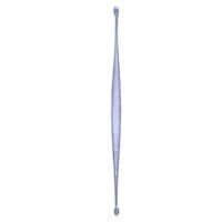 5 1/2" Jacobson Bone Curette double ended oval