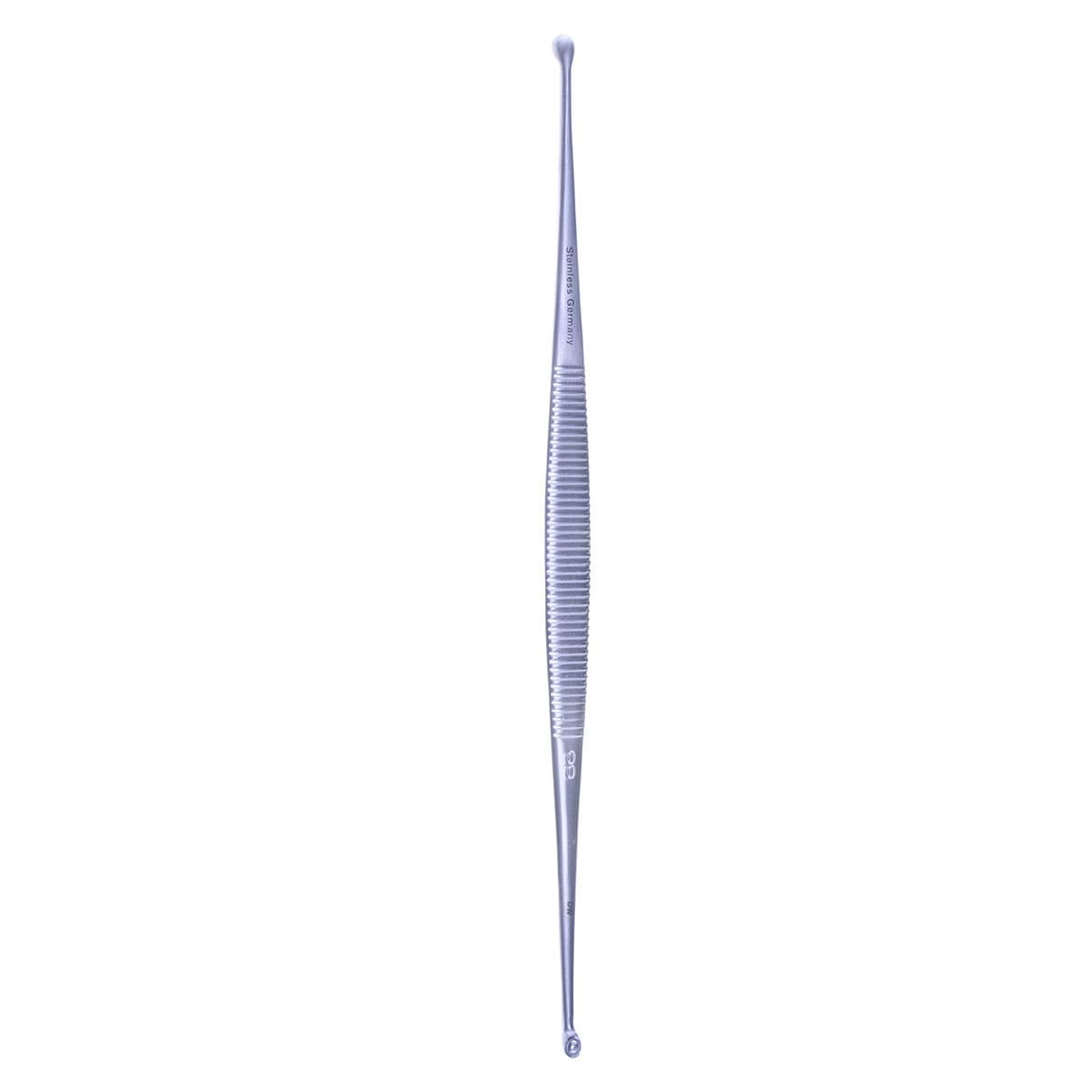 5 1/2" Martini Bone Curette round 2.5x3mm Double-Ended